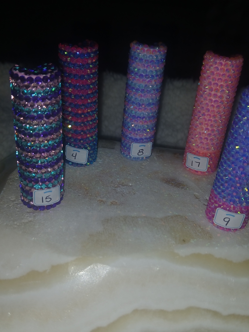 eos Rhinestone Lip Balms